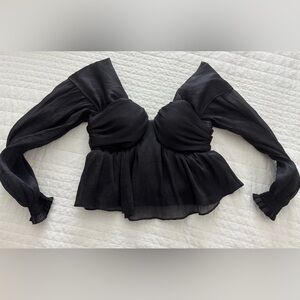 Revolve  House of Harlow Burna Blouse size M